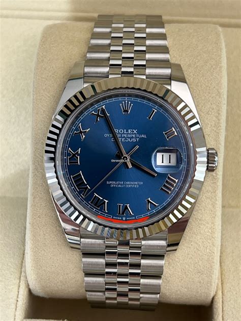 rolex datejust 41 mm numeri romani|2021 rolex datejust 41.